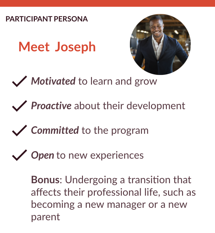 Participant Persona