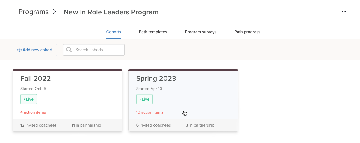Select Cohort