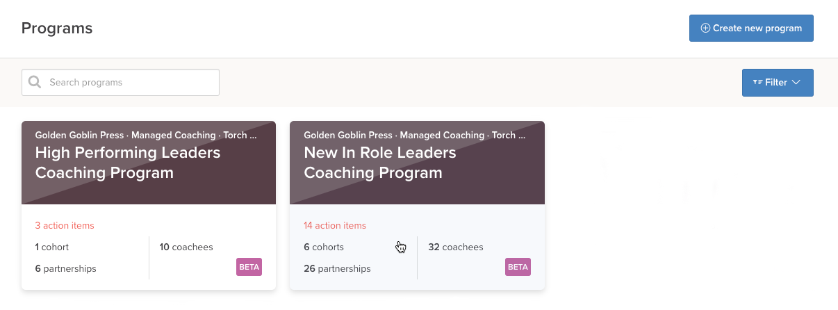 Select Program
